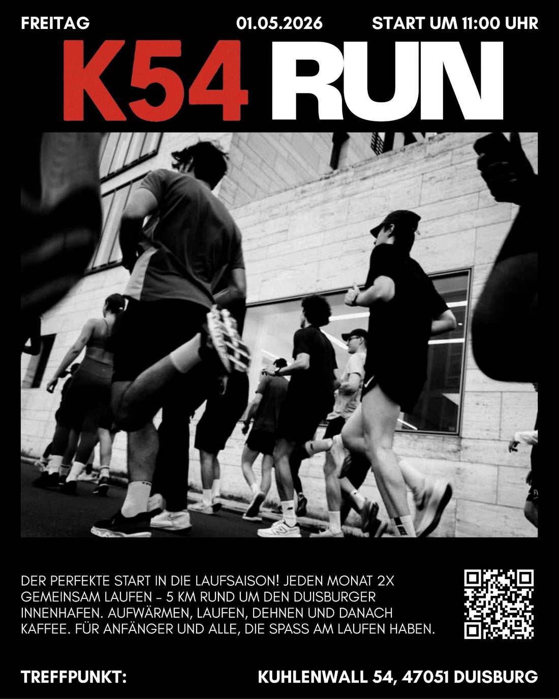 K54 RUN – Unser erster Lauf am 1. Mai 2026